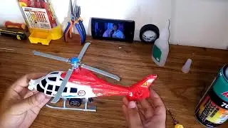 игрушечные вертолет как исправить