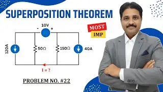 SUPERPOSITION THEOREM SOLVED PROBLEMS IN HINDI (LECTURE-22) @TIKLESACADEMYOFMATHS