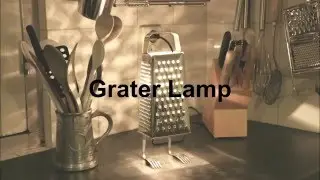 Grater Lamp by Eibert Draisma