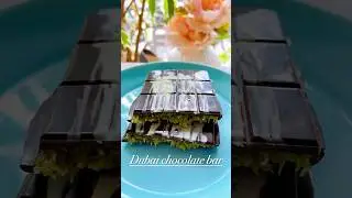 Dubai chocolate bar / viral Kunafa chocolate