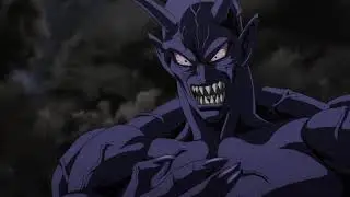 Сайтама бьет Вакциномена! One Punch Man - Saitama!