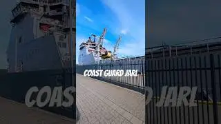 KV JARL Coast Guard. #ship #coastguard #fence #port