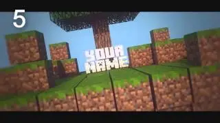 TOP 10 Minecraft Intro Template #5 C4D+AE,SV + Free Download
