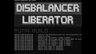 DDOS Russian websites||Ukrain IT army||Cyberwarfare||The liberator