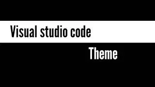 How to change theme in visual studio code || vs code || programming tech