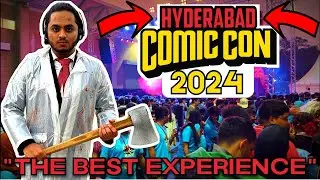 COMIC CON HYDERABAD 2024 VLOG
