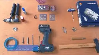 ИНТБК   INTBK   монтаж GEMINY VAN LOCK - как смонтировать замок для защиты автофургона