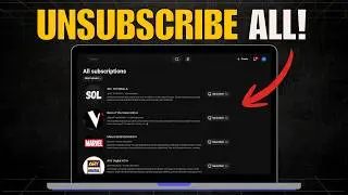 How to Unsubscribe All Subscribed Channels on YouTube