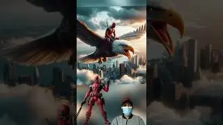 superheroes riding a giant bird part 2💥Avengers vs DC-All Marvel Characters