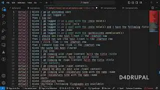 Behat testing in Drupal 10, Drupal 9, Drupal 8 | D4Drupal