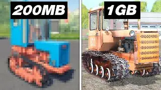 СРАВНИЛ ТРАКТОРА В ИГРАХ С РАЗНЫМ ВЕСОМ