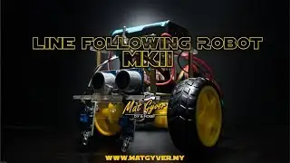 MatGyver Line Following Robot MkII (2 Sensor)