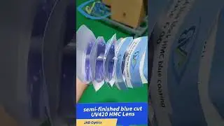 SEMI Finished 1.56 blue cut hmc&semi-finished progressive blue cut photogrey hmc from JAB Optics