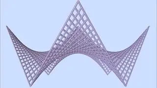 Hyperbolic-Paraboloid Doubly-Ruled Shelter / Roof / Kiosk