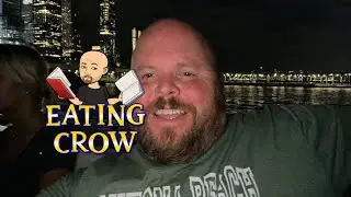 Eating crow, though I never ordered it !