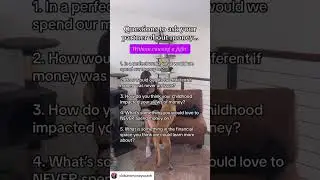 Questions to ask your partner about money... without causing a fight! 💰