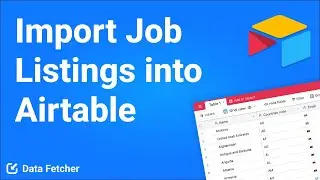 How to Import Job Listings into Airtable with No-Code