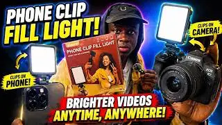 Phone Clip Fill Light Review & Tutorial
