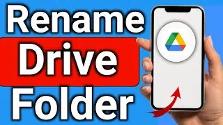 How to Rename  Folder in google drive