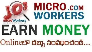 Part Time Job | Micro Jobs | Work from Home | Unlimited Online Jobs | Freelancer Jobs in Telugu