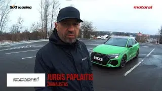 2022 Audi RS 3 testas: kodėl įvertintas Sportiškiausio automobilio apdovanojimu (0-100 km/h - 3,8 s)