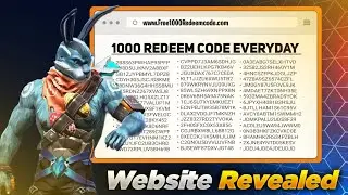 Free Redeem Code Website Revealed 🔥🤘
