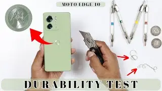 Moto Edge 40 Durability Test - Use Double SCREEN PROTECTOR !
