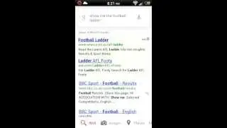 Google Now on ICS