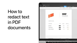 How to redact a PDF on Mac