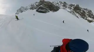 Hintertux off pist 360 video