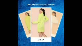 Buy Womens Polo Knitted Florecent Jumper