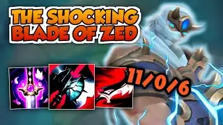 SHOCKBLADE ZED IS UNKILLABLE!!! (ZED GAMEPLAY) | WILDRIFT