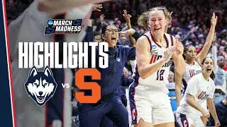 HIGHLIGHTS | UConn Women’s Basketball vs. Syracuse | NCAA Second Round