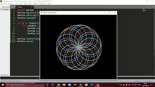 Basic Animation Program in Python Turtle.