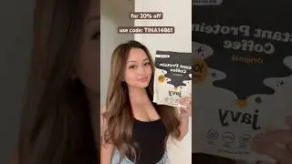 ☕ Javy Instant Protein Coffee #shorts