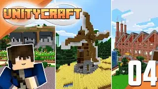 UnityCraft SMP S1 Ep:4 [Building The Cookie Factory! & Spawn Renovation]