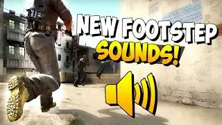 Звуки шагов из CS:GO для CS 1.6