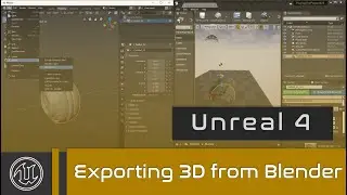 UE4 - Exporting 3D from Blender