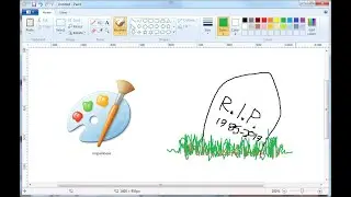 Création d'un fichier de dessin programme paint .. إنشاء رسم ببرنامج على الويندوز