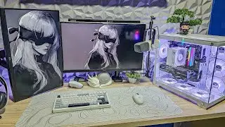 ESSA É A SENSAÇÃO DE TER UM SETUP GAMER BRANCO!
