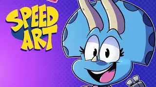 Speed Paint: Twitch Welcome Screen