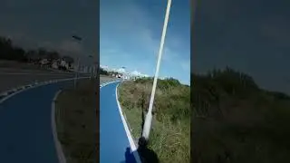 Gran Via de La Manga km 13-16 carril bici.