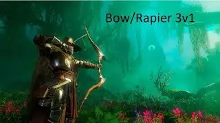 Episode 5 New World PvP |  Rapier/Bow | 3v1 Action