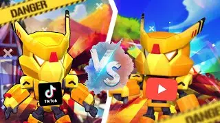 ДУЭЛЬ НА ЗОЛОТЫХ МЕХА ВОРОНАХ С ТИКТОКЕРОМ || BRAWL STARS