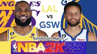 NBA 2K23 Los Angeles Lakers vs Golden State Warriors