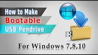 How to create bootable pendrive for windows TecHPC TutorialBD