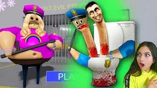 😨 НЕ ИГРАЙ БАРРИ стал СКИБИДИ ТУАЛЕТ 😳ДЕВУШКОЙ Skibidi Toilet Доп ROBLOX ЧИТЫ ГОВОРЯЩИЙ КОТ РОБЛОКС