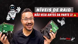 Níveis de RAID Parte 2  (não assista antes de ver o vídeo anterior)