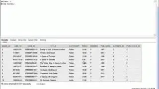 20 SQL with Oracle 10g XE   Using the MIN, MAX, and AVG Functions