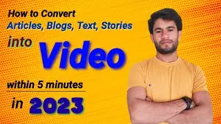 Article to Video Conversion: Easy Tips and Tricks | Article to Video | MSGM